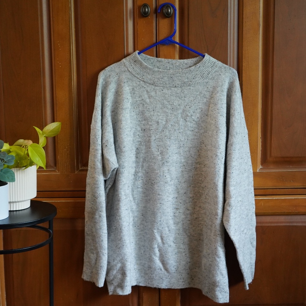 Grey Oversized Sweater